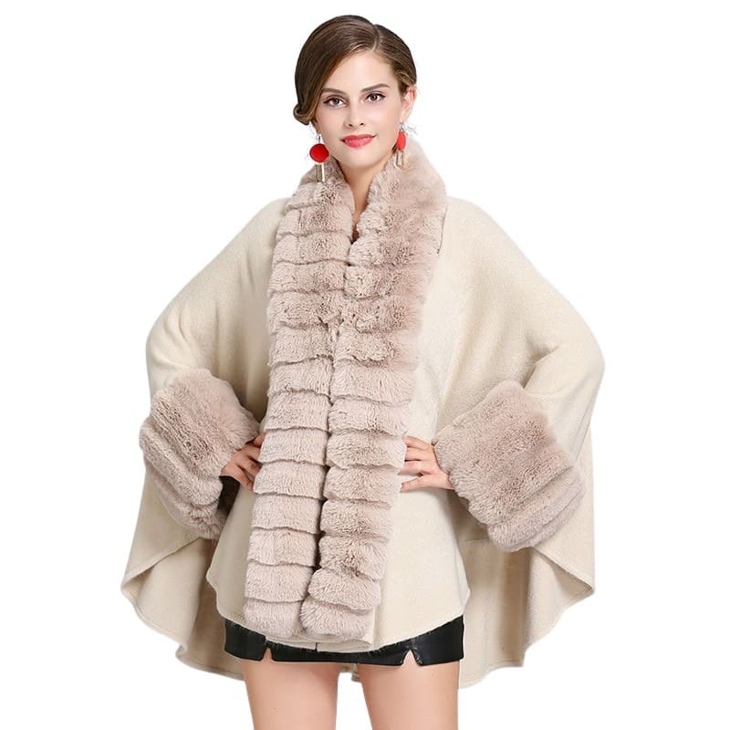 Manteau poncho discount